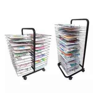 25단 유치원 미술학원 건조대 보관랙 화실 그림작품