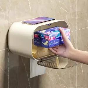욕실 화장실 티슈 보관함 수납함 방수 화장지 케이스