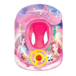 시크릿쥬쥬 자동차 쿠션보행기(23)아동튜브 아이 수영장 물놀이용품 바캉스 키즈 손잡이 캐릭터 물놀이 어