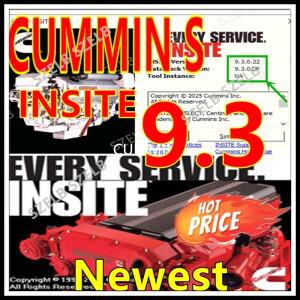 최신 Cummins Insite 9.3 pro 진단 소프트웨어유효기간 없음Fleet Zap-It, OEM 포함 설치