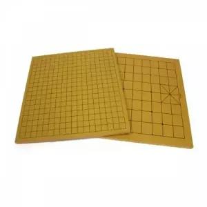 TBZ 육형제바둑 521평판 5부 홍송 바둑판 장기판 양면