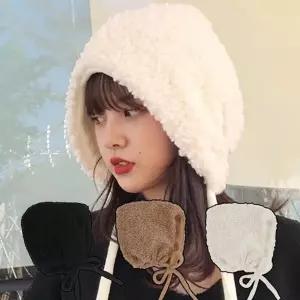 버킷햇 귀여운 벙거지 귀달이 끈모자 패션 방한모 여름모자 버킷햇 등산모자