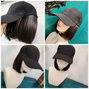 ( )모자가발 일체형 캡모자 단발 위그 가발모자 탈모가발 가발달린모자 패션가발