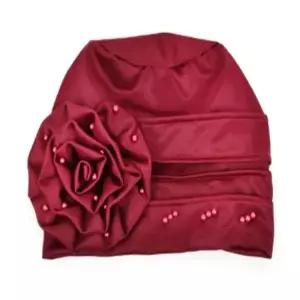 ( )비즈 꽃패션모자 할머니겨울모자 중년여성모자 겨울엄마모자 중년모자