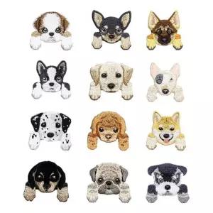 키밍 의류리폼 자수패치 10p 열접착 와펜 DIY 장식 스티커 가방 모자DIY 수리 옷꾸미기 핸드메이드 용품 꾸