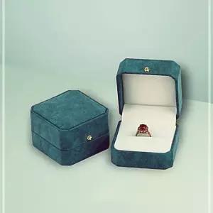 교환 링 케이스 반지 예물 함 프로포즈 결혼 커플 QWFGROOC