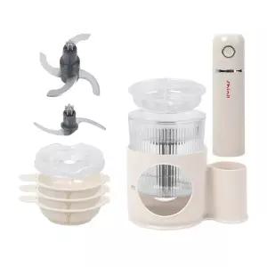 무선 멀티 다지기 SMX-CI80YZ C타입충전 믹서기 분쇄기 이유식