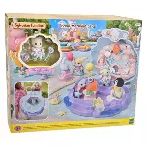 ( )실바니안패밀리 아기인형 실크고양이 머메이드샵 인형