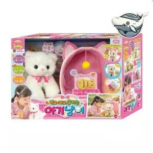 ( )말하는 애완동물 인형 귀여운 아기고양이 감정 말하는인형 애착인형 펫인형 역할놀이인형