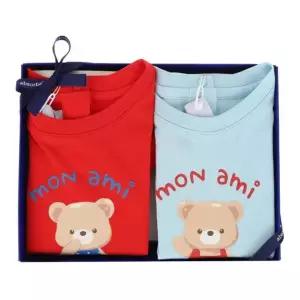 [갤러리아] (쌍둥이백일,돌,여름티셔츠)아가테티셔츠2종세트(A13-33305)