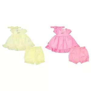 [갤러리아] (압소바출산,백일,돌,귀여운아기원피스,유아원피스)셔벗원피스(헤어밴드)(A13-25190)