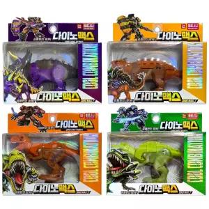 다이노 맥스 공룡 변신로봇 (4개) 장난감 남아선물 로봇트 로봇카 어린이날 무선 로보 선물용