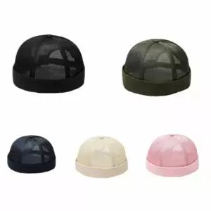 망사 매쉬 와치캡 레옹모자 챙없는모자 남자여름와치캡 여름모자 매쉬캡 여름레옹모자