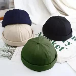 와치캡 무지 숏모자 숏비니 비니모자 비니코디 캡모자 여자비니모자 챙없는