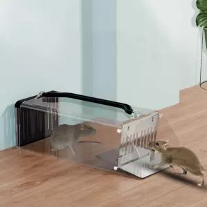 키밍 연속형 다용도 쥐트랩 쥐덫 손잡이 실외 실내 쥐망 쥐틀 끈끈이 두더지 제거 제거기 끈끈이약 자동문