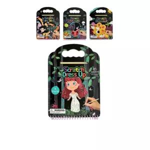 살살 긁어 주면 그림이 완성되는 페이퍼 X 4개입용지 긁기놀이 긁기 집콕 맘아트 미술 블랙 스크래치 컬러