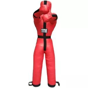 주짓수 유도 인형 우주가죽 유도인형 빨강 모형 35kg 레슬링 격투기