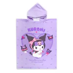 쿠로미 큐트 후드 샤워가운(비치)타올 아동 목욕용품 수영 수건 물놀이