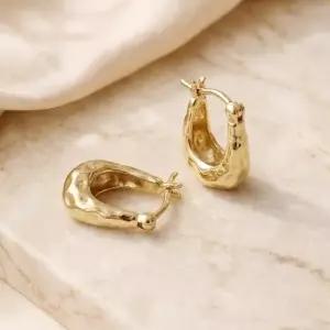 [쥬아나윤] 실버 925 미니 볼드 원터치 빈티지 사각 14k도금 핑크 화이트