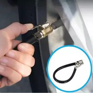 자동차 타이어 공기 주입기 에어 노즐 호수 390mm 에어펌프 연장선