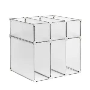 아워꾹 KK 반투명 칸칸정리 생활용품 가방보관함