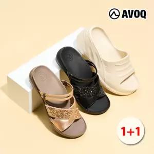[아보크]2WAY 글리터 샌들 2켤레 세트 (여성)