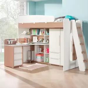 [신세계라이브쇼핑]버터 벙커침대 사다리형 C세트 MD5272 (수도권무배)