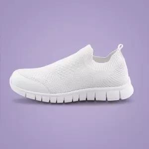 깃털 가벼운 편한 신발 (화이트 블랙)슬리퍼샌들 사무실화 간호사 간호화 널스화 경량