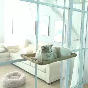 고양이해먹 부착형 창문 윈도우 캣타워 반려용품묘 동물 쇼파