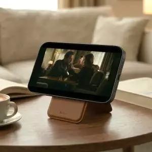 [페니체] 맥세이프 카드지갑 거치대 스탠드 가죽 케이스