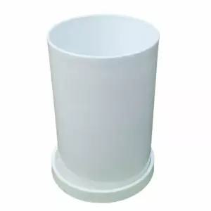 화분 원통형 20x30cm 야외 봄꽃빈화분 정원 원형 테라스 조경 실외 마당 식물 플라스틱 프라 옥상 텃밭 베