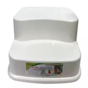 2단 디딤대 의자 발판 욕실 다용도 논슬립 계단2단간의의자 칼라 2단디 변기 디딤