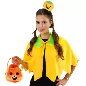 미니펌프킨망토세트-성인코스튬 할로윈의상 코스프레 마녀 데이 파티