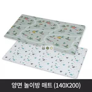 대형 프리미엄 양면놀이방매트 포레스트패턴 소음완화