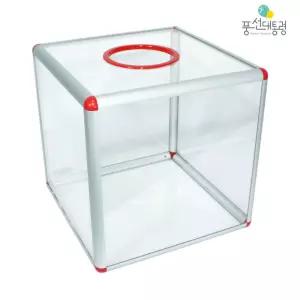 투명 추첨함 DIY(가로 세로 높이30cm)행사함 함케이스 응모함 투표함 모금함 성금함 헌금함 건의함 아크릴