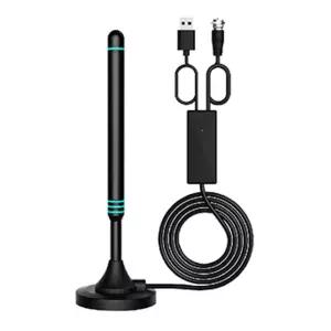 UHD 실내 TV안테나 디지털 자석 티비 수신기 증폭기 간단한 설치 채널 안정적 노이즈 셋탑박스HD UHF TV 디