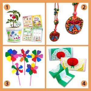 집콕 만들기 꾸러미세트-13만들기 어린이교재 유치원 유아미술 방학숙제 창의놀이 만들기재료 홈스쿨링 콕