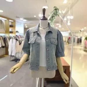 [대구백화점] [멜로디가든]리본반팔 청자켓(M26M4J111)