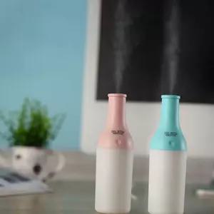 가습기 usb 사무실 휴대용 초음파 보틀 인테리어 차량용 무드등 저소음 간편용 개인용 소형 탁상용 침실 간