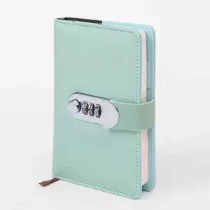 사무용다이어리 선물 비밀번호 리형 수첩업무 고급 미니 감성 모던 소형 일기 커버 회사 포켓 만년형 용리