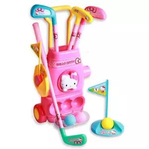 바니랜드 스포츠완구 헬로키티 골프 세트 게임 장난감 캐릭터 타요 어린이놀이 어린이