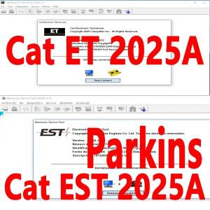 퍼킨스 EST 2025A V1.0 캣용 NEW 진단 프로그램 HGWU 1PC 언락