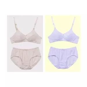 자연에서 온 천연 소재 인견 주니어 2단계 브라팬티세트신축성이좋은스판 무난한 쾌적한 가벼운착용감 매일
