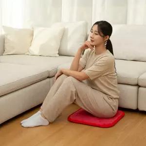 뉴에이커 극세사 벨로아 온열 전기방석 1인용소파 쇼파 매트 난방 겨울요 선물 단체 사은품 의자 1인 1용