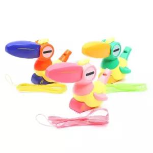 펠리칸 물피리 완 1타 4개입악기완구 놀이 새피리 새소리 새모양 동피리 동모양