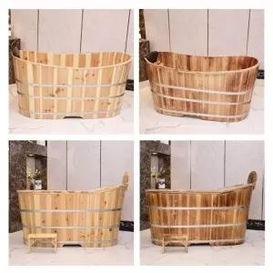 올템블리 원목욕조 히노끼탕 목욕통 미니욕조 편백나무 고급