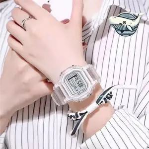 젊은 감성 디지털 스포츠 시계 중학생 고등학생 전자시계 군대시계 군인시계