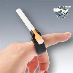 편리한 흡연용 커플링 링 손가락 흡연 도구 흡연홀더 흡연링 흡연집게 반지흡연