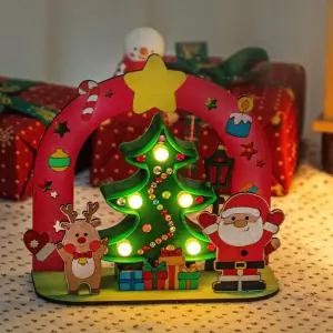 겨울 크리스마스 무드등 꾸미기 방과후 만들기 놀이만들기 공작재료 미술교구 무등등 겨울집 돌봄