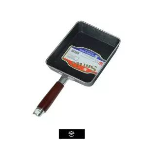 [오너클랜]bns 나무손잡이 사각 후라이팬 중